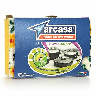 Губки для посуды прямоугольные Arcasa в упаковке в Азбука Вкуса Экспресс Меню по цене 219 ₽