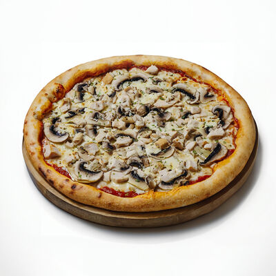 Пицца Курица и грибы в Papa doner по цене 3600 ₸