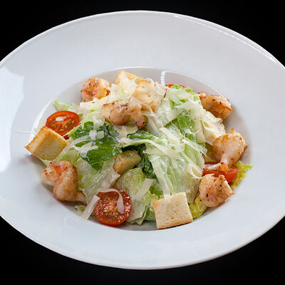 Салат Цезарь с креветками в #proсчастье по цене 430