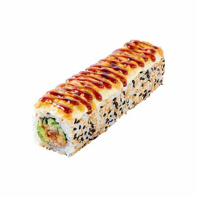 Лонг-ролл угорь и пармезан в Тануки по цене 470