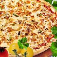 Пицца с курицей в Шаурма и шашлыкУ ПАПИНА