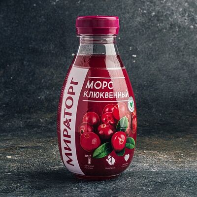 Морс клюквенныйв Стейк & Бургер Мираторг по цене 250 ₽
