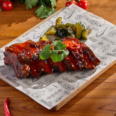 Ребра в соусе тайский чили в BBQ Beer Restaurant по цене 1190 ₽