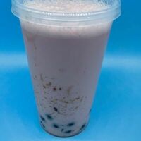 Малиновый бабл ти с тапиокой в Bob Coffee