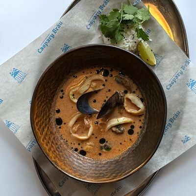 Том Ям с морепродуктамив CASPARY BRAU по цене 690 ₽