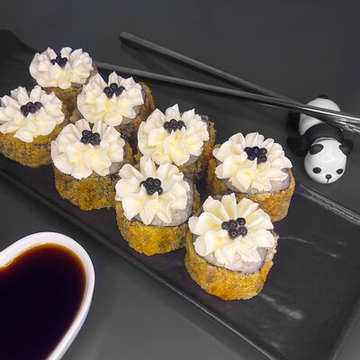 Сливочная темпура с угрём в От Нафани по цене 605 ₽