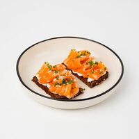 Бутерброд с лососем в KM20