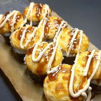 Запеченный с угрем в Сенсей + по цене 699 ₽