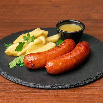 Колбаски пряные с сыром подкачённыев Падре бар по цене 750 ₽