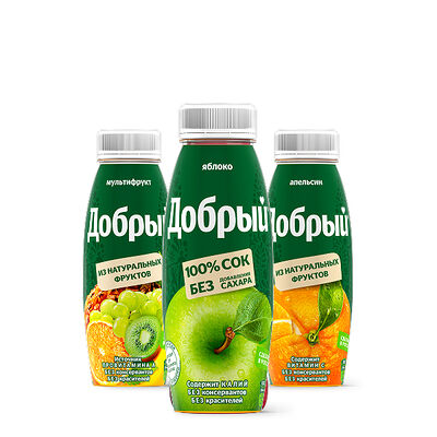 Добрый сок 0,3 в Франклинс бургер по цене 149 ₽