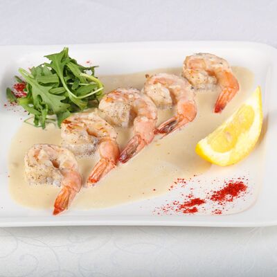 Креветки в чесночном соусе в Чинтамани по цене 1200 ₽