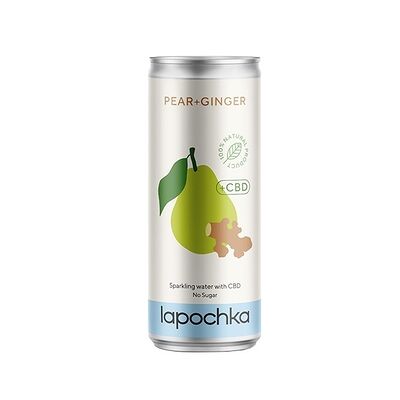 Лимонад Lapochka Груша-имбирь-канабис без сахара в Zaryad coffee по цене 300 ₽