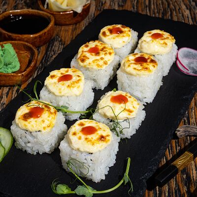 Лосось под сырной шапочкой в Ohasi по цене 800 ₽