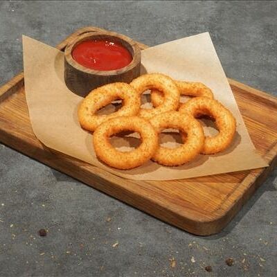 Луковые кольца, 6 шт в Бургер удачи по цене 220 ₽