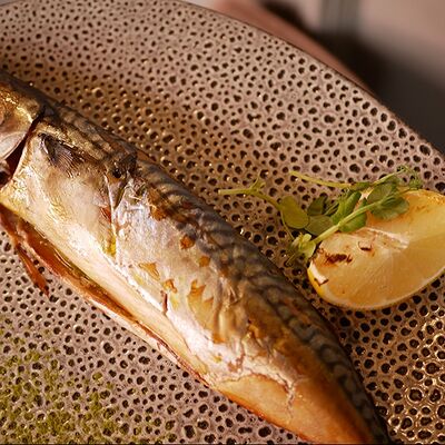 Скумбрия горячего копчения в ресторан 