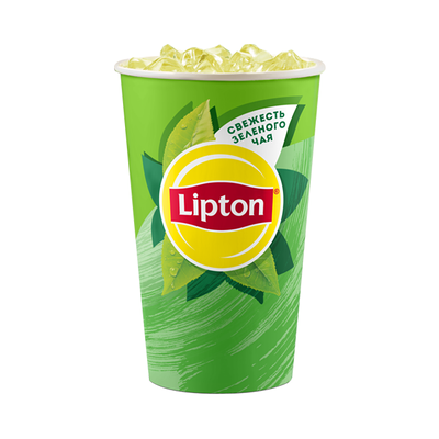 Освежающий зеленый чай Липтон 0.4 в Rostic's по цене 117 ₽