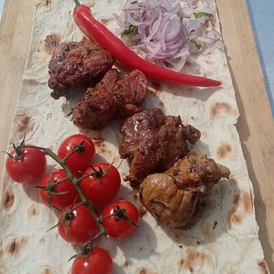 Шашлык из свиной корейки в Шашлык 23 по цене 430 ₽