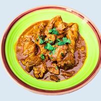 Курица карри халаль в Banana Leaf