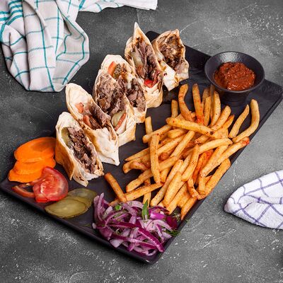 Шаурма с говядиной по-арабски в Сирийская шаурма по цене 995 ₽