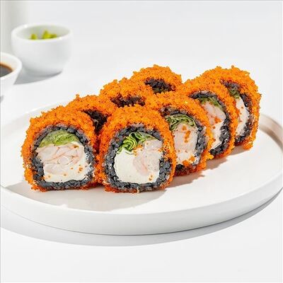 Ролл хрустящая креветка в SeabasSushi по цене 1435 ₽