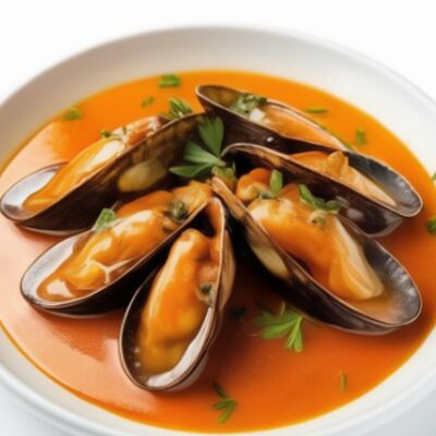 Мидии двустворчатые в соусе том ям в Капибара по цене 419 ₽