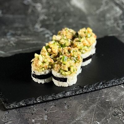 Тартар с креветкой в ДАБЛ Роллы Пицца по цене 689 ₽