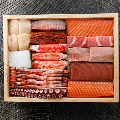 Сашими-сет №1 в Ginza по цене 5290 ₽