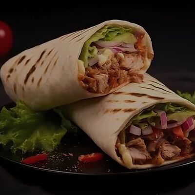 Шаурма 2 порции мяса в Шаурма-24-Масловка по цене 640 ₽