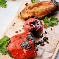 Овощи на гриле в Мимино