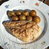 Стейк из куриного филе с картофелем бейби в АМБАРЪ по цене 600