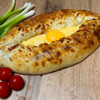 Хачапури по-аджарски в Steel Grill по цене 780 ₽