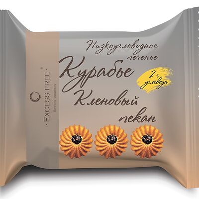 Низкоуглеводное печенье Курабье, Кленовый пекан в Ничего лишнего по цене 125 ₽