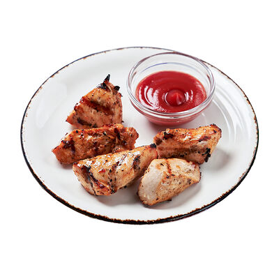 Мини Шашлычок с соусом в ИТЛЕ Стейк-кафе Halal по цене 330