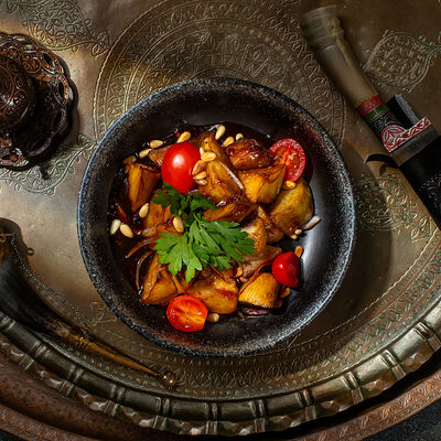 Салат Хан Баклажан в Гранат по цене 635 ₽