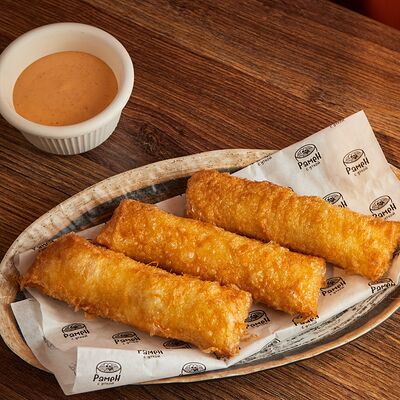 Спринг-блинчики со свининой в Рамен с уткой по цене 540 ₽