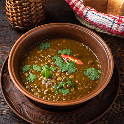 Суп Чечевичный в Хинкальная Сациви по цене 515 ₽