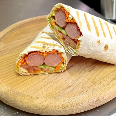 Сосиски в лаваше Сырнаяв ONLY FOOD по цене 399 ₽