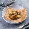 Мини-картофель с пармезаном и трюфельным маслом в The рыба по цене 445