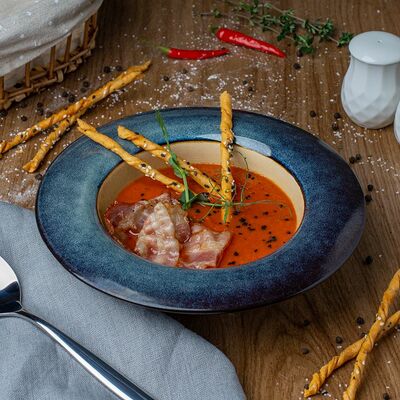 Томатный крем-суп с беконом в Cuba по цене 365 ₽