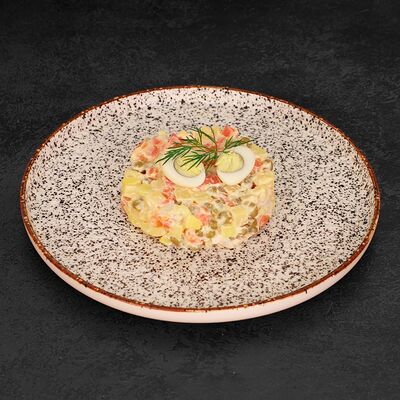 Оливье с курицей салат в Чайхана Восток № 1 по цене 460 ₽