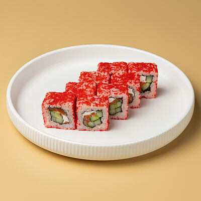 Калифорния с лососем в Журавль в небе Халяль по цене 675 ₽