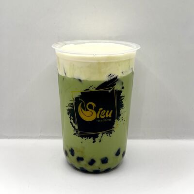 Тайский чай с крем-чизомв Sisu bubble tea по цене 599 ₽