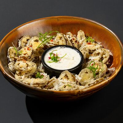 Халапеньо темпура в Вечно Молодой по цене 350 ₽