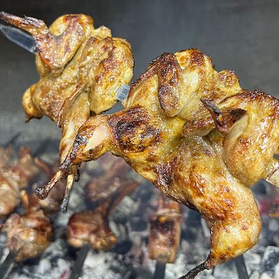 Перепела на мангале в Дети Лейтенанта Шмидта по цене 880 ₽