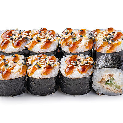 Ролл Унаги маки с огурцом в Sunrise по цене 468 ₽