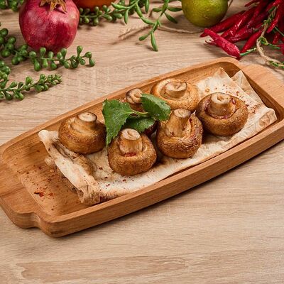 Шампиньоны на мангале в Ваш лаваш по цене 560 ₽