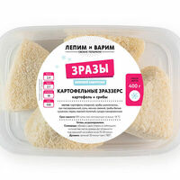Картофельные зраззерс с картофелем и грибами в Лепим и варим
