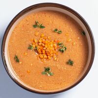 Суп-пюре чечевичный в Берег