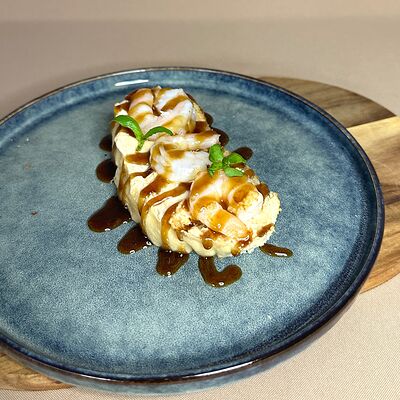 Брускетта с креветками в Piccola Pizza по цене 250