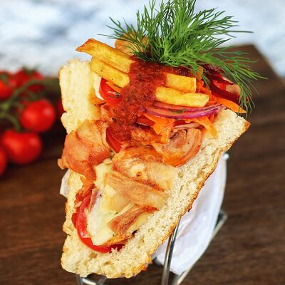 Донер с курицей в Шаурма Космос по цене 529 ₽